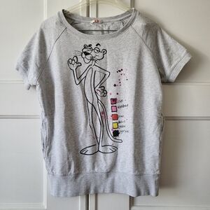 Iceberg Ice.Iceberg History Made in Italy Pink Panther Short Sleeve Sweater 42/S